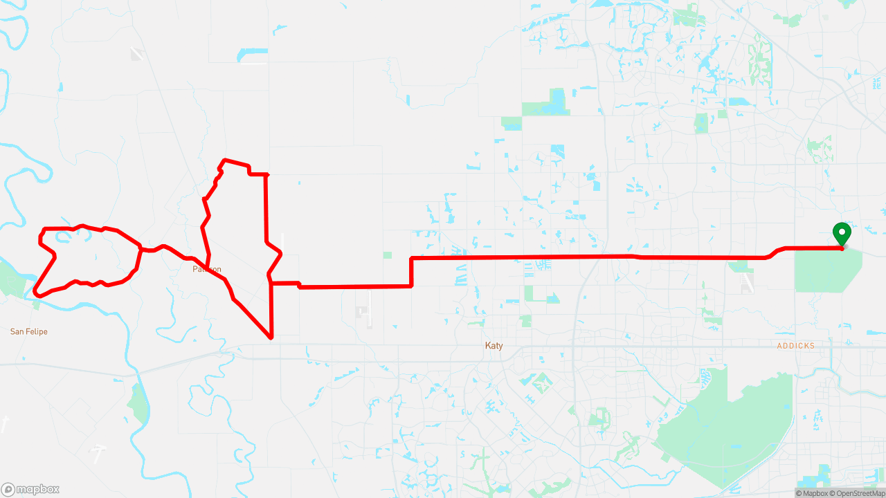 Chasing Watts | Cycling Addicks: Country Roads 76