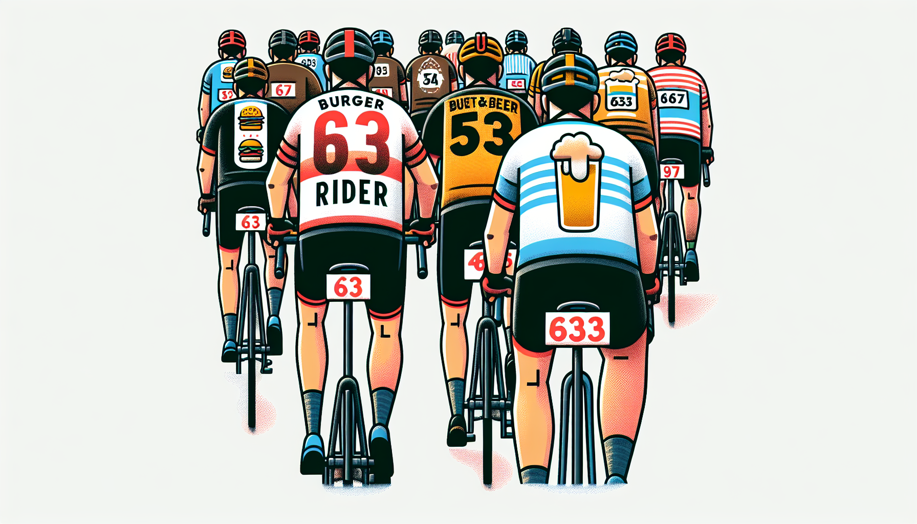 Chasing Watts | Urban Bicycle Gallery Burger Ride